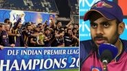 Manoj Tiwary Disappointed After KKR Exclude Him and Shakib Al Hasan From Maiden Title&rsquo;s Celebratory Post