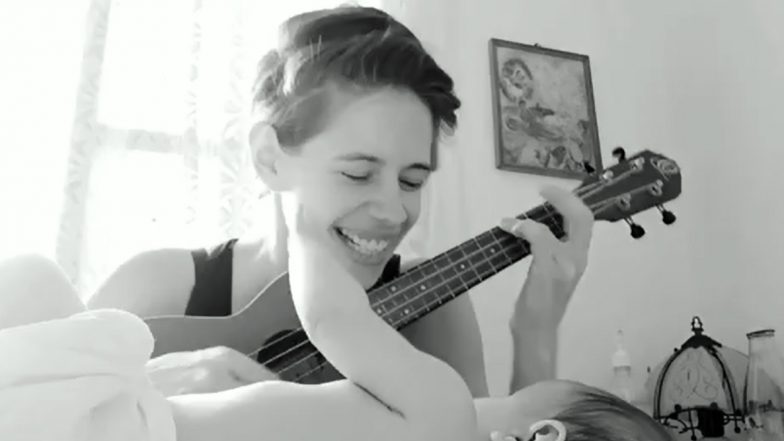 Kalki Koechlin Croons a Sweet Melody for Baby Sappho and it’s the Cutest Video You’ll See on the Internet Today!