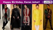 Karan Johar Birthday Special: The ABCs of His Debonair, Eclectic and Flamboyant Avalanche of a Fashion Arsenal!