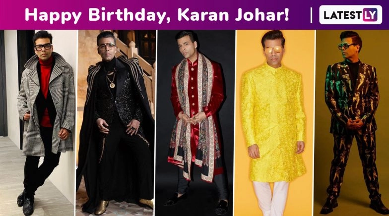 Karan Johar Birthday Special: The ABCs of His Flamboyant Avalanche of a Fashion Arsenal!