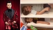 Karan Johar Thinks The Lockdown Is Doing &lsquo;Collateral Damage&rsquo; To Him And His Kids; Watch As Yash And Roohi Make The Cabinets Their Bunk Beds!