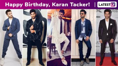 Karan Tacker Birthday Special: A Dandy Swag, Boyish Charm With a Whole Lot of Spunk Define His Fashion Arsenal!