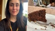 Kareena Kapoor Khan Got a Mouthful of Chocolate Cake With a Grumpy Hubby Saif Ali Khan in the Background (View Pic)