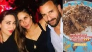 Eid al-Fitr 2020: Kareena Kapoor Khan and Karisma Kapoor Cannot Get Enough of Chef Saif Ali Khan&rsquo;s Lip-Smacking Mutton Biryani (View Post)