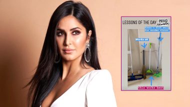 Katrina Kaif Is 'Brushing' Away Your Broom Confusions This Quarantine, Here's How (View Post)