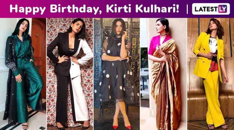 Kirti Kulhari Birthday Special: Her Fashion Arsenal Is a Masterclass in Keeping It Slick and Sleek!