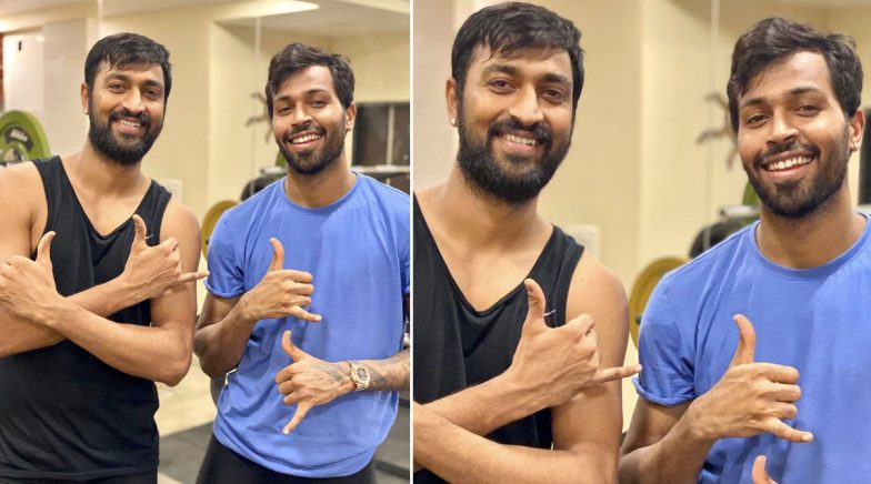 Krunal Pandya Calls Brother Hardik ‘Source of Motivation’ in Latest Instagram Post (See Pic)