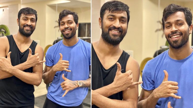 Krunal Pandya Calls Brother Hardik ‘Source of Motivation’ in Latest Instagram Post (See Pic)