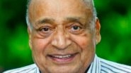 MP Veerendra Kumar, Rajya Sabha Member And MD of Mathrubhumi Group, Dies Due to Cardiac Arrest in Kozhikode