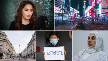 Madhuri Dixit’s Debut Single Candle Out: Actress Dedicates This Inspiring Melody to Frontline Workers Fighting COVID-19 (Watch Video)