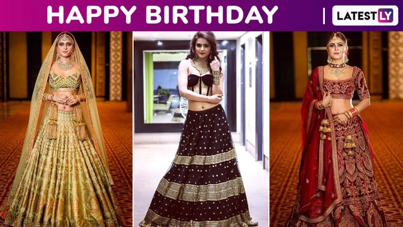 Madhurima Tuli Birthday Special: 6 Pictures Of The Bigg Boss 13 Beauty In Lehenga Cholis That Will Make You Want To Steal Her Desi Wardrobe (View Pics)