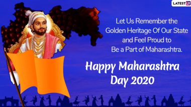 Happy Maharashtra Day 2020 Greetings & HD Images: WhatsApp Stickers, SMS, Marathi Quotes, Status, Facebook Messages to Wish Maharashtra Dinachya Hardik Shubhechha