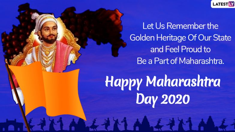 Happy Maharashtra Day 2020 Greetings & HD Images: WhatsApp Stickers, SMS, Marathi Quotes, Status, Facebook Messages to Wish Maharashtra Dinachya Hardik Shubhechha