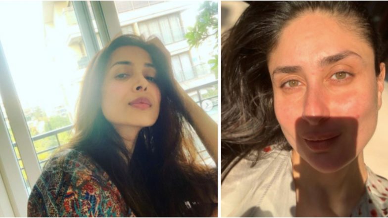 Malaika Arora Posts About Swapping to 'No Makeup and Messy Hair' Style Amid Lockdown and Kareena Kapoor Khan Hilariously Suggests Another Addition! 