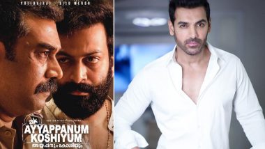 John Abraham to Remake Prithviraj Sukumaran and Biju Menon’s Malayalam Film Ayyappanum Koshiyum in Bollywood