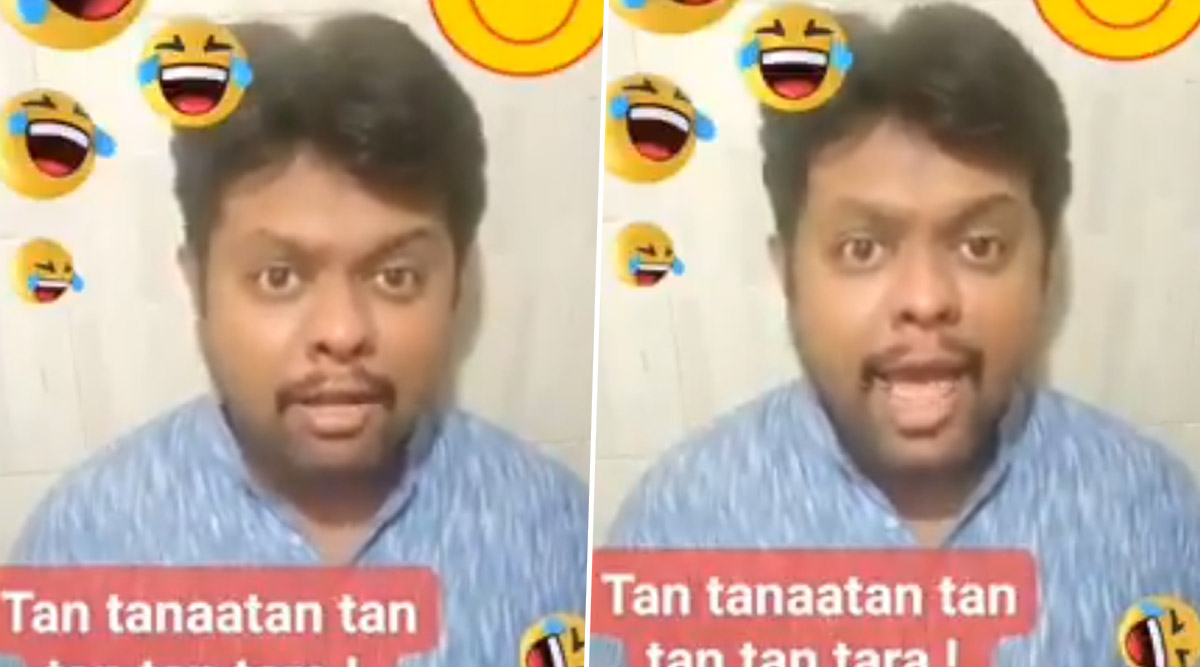 Viral News Tan Tana Tan Gets A Kahi Door Jab Twist Man Matches Bollywood Song S Lyrics To Classic Hindi Music Latestly tan tana tan gets a kahi door jab twist