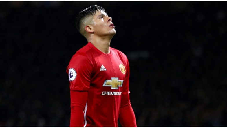 Manchester United Defender Marcos Rojo Breaks Lockdown Rules, Filmed Playing Cards & Smoking With Friends
