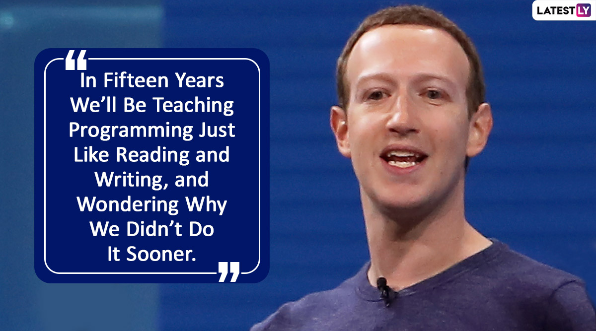 Mark Zuckerberg Quotes: Celebrate Facebook CEO and Co ...