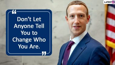 Mark Zuckerberg Quotes: Celebrate Facebook CEO and Co-Founder's 36th Birthday With These Inspirational and Motivational Sayings!