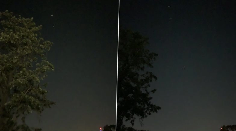 Mars, Jupiter And Saturn Line Up With Moon in Night Sky! (See Pictures)