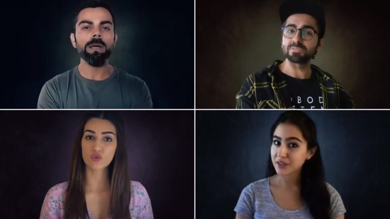 #MatKarForward: PIB Fact Check Along With Sara Ali Khan, Virat Kohli, Ayushmann Khurrana and Kriti Sanon Share TikTok Video Requesting Citizens to NOT Forward Misleading Information