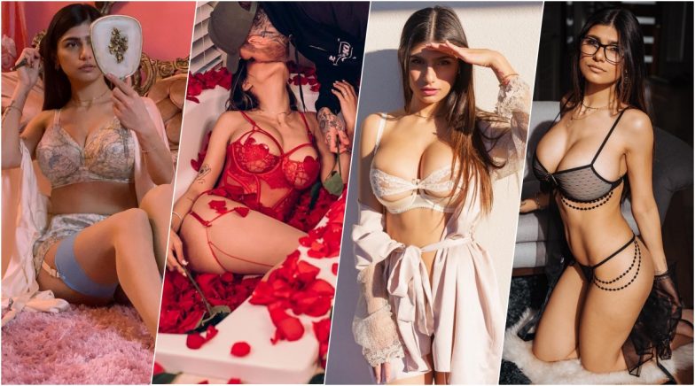 Xxx Saxy Miya Khlifa Video 2019 - Mia Khalifa Hot Photos in XXX-Tra Sexy Lingerie: 17 Times Former Pornhub  Actress Set Instagram on Fire With Her Sultry Pics | ðŸ‘— LatestLY