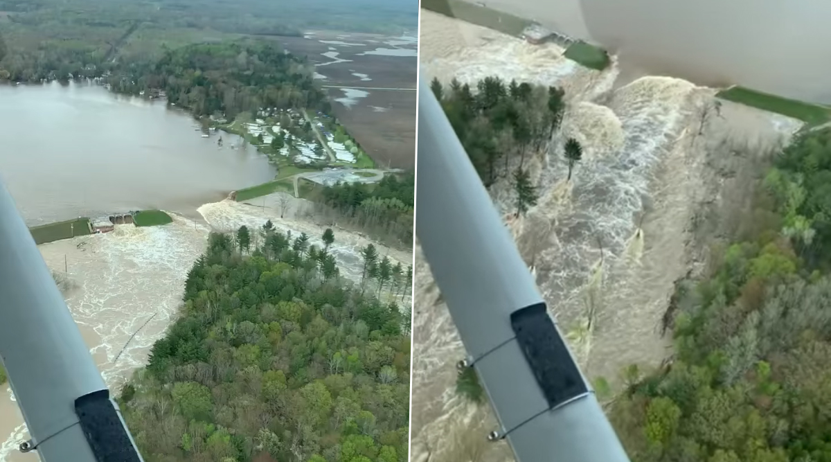 Michigan Dams Collapse Due To Heavy Rains, Thousands Evacuated After