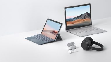 Microsoft Surface Book 3, Surface Go 2, Surface Headphones 2 & Surface Earbuds Launched