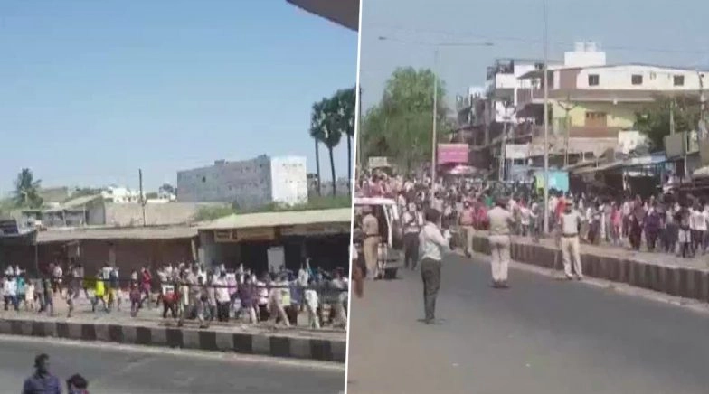 Migrant Workers Again Protest in Surat Demanding Return to Their Home States Amid Lockdown