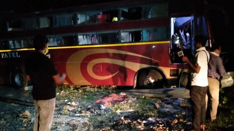 Odisha: Bus With Migrants Returning From Surat Overturns Near Kalinga Ghat, One Dead, 40 Rescued