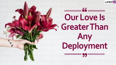Military Spouse Appreciation Day 2020 Quotes: Beautiful Thoughts on Love and Gratitude to Recognise Sacrifices of Spouses of Those in Armed Forces