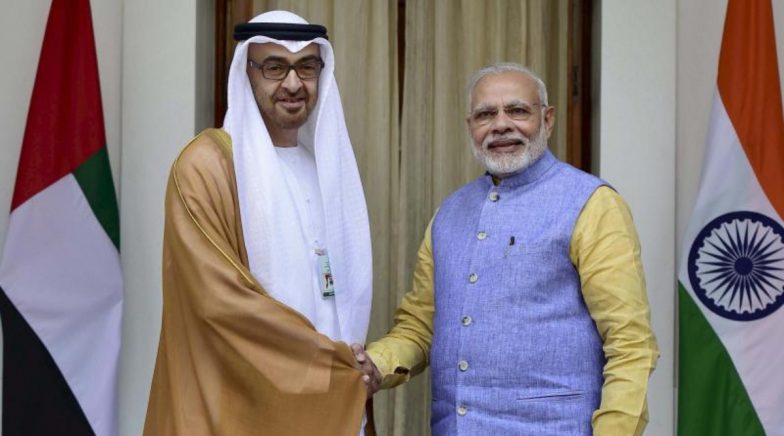 Eid-Ul-Fitr 2020: PM Narendra Modi Wishes Eid Mubarak to UAE Crown Prince Mohammed bin Zayed