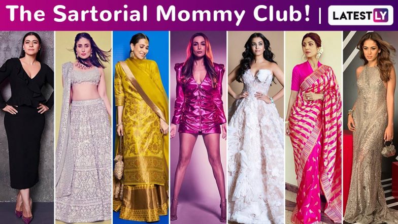 Mother’s Day 2020: Aishwarya Rai Bachchan, Kareena Kapoor Khan, Karisma Kapoor, Malaika Arora, Mira Kapoor Belong to the Sartorial Sassy Mommy Club!