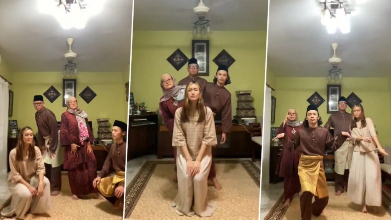 Muslim Families Extend Selamat Hari Raya and Salam Aidilfitri Greetings by Dancing to TikTok’s Latest 'Think About Things' by Daði Freyr Trend & Others (Watch Videos)
