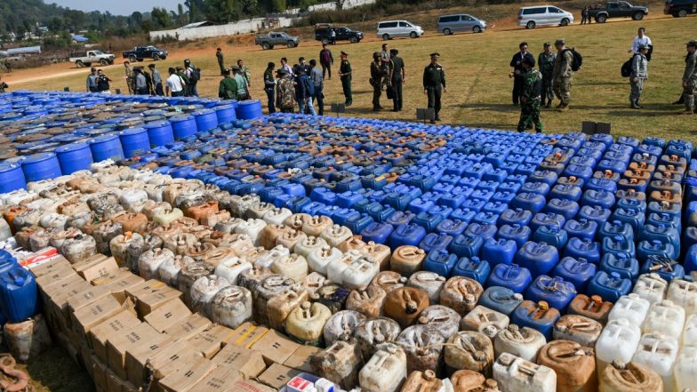 Myanmar Police Seize Nearly 200 Million Meth Tablets, 300 kgs of Heroin in Asia's Biggest-Ever Drug Bust in Decades