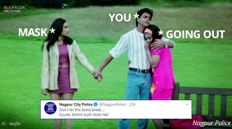 Nagpur Police's 'Bohot Kuch Hota Hai' Meme Is Relatable AF 