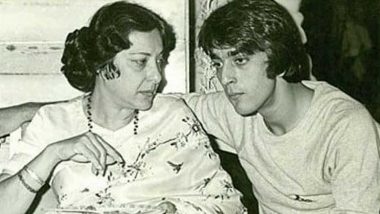 Nargis Dutt Death Anniversary: Sanjay Dutt Pens Down An Emotional Letter For The Late Superstar (View Post)