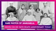 Jawaharlal Nehru 56th Death Anniversary: Rare Photos of India&rsquo;s First PM That You Should Not Miss