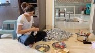 South Actress Nidhhi Agerwal Prepares Meals for Migrants Amid COVID-19 Lockdown (View Pic)