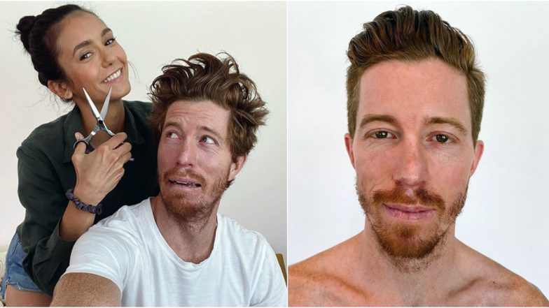 Nina Dobrev and Shaun White Make Their Relationship Insta-Official As the Actress Gives Her Athlete Boyfriend a 'Quarantine Cut' (View Pics and Videos)