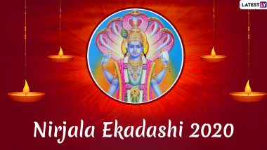 Nirajala Ekadashi 2020 Messages & HD Images: WhatsApp Stickers, Facebook Wishes, Messages, Instagram Stories And SMS to Send on Auspicious Occasion