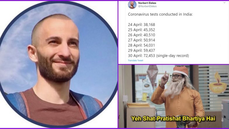 Who is Norbert Elekes? Twitter Account Giving Factual Updates on COVID 19 Has Great Indian Fan Following Who Have Funniest Replies on His Coronavirus Data