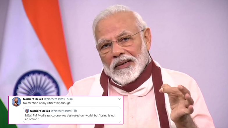 While India Waited for News About Lockdown 4.0 and Economic Package, 'Norbert Elekes' was Hoping for Indian Citizenship From PM Narendra Modi