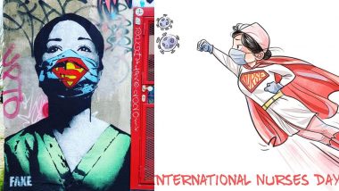 International Nurses Day 2020 Special: Artistes Depict Medical Staff Workers As Superheroes in Beautiful Caricatures (Check Pics)