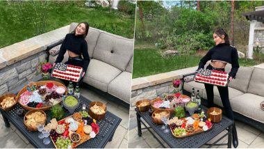 Olivia Culpo Flaunts Underboob and Washboard Abs As She Celebrates Memorial Day 2020 in Her Backyard (View Photos)