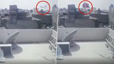PIA Plane Crash Video: CCTV Footage Shows Flight PK 8303 Crashing Into Karachi Building