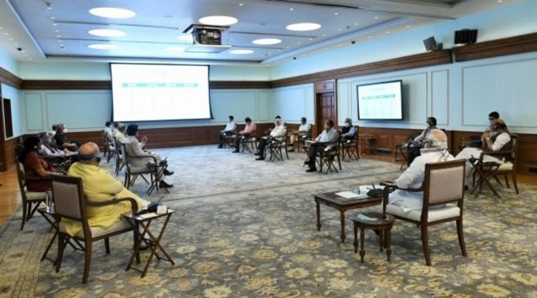 PM Modi Meets Cabinet Ministers to Decide on Way Ahead After Lockdown, May Open Aviation & Railways