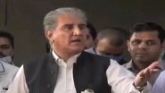 Shah Mahmood Qureshi, Pakistan Foreign Minister, Misbehaves With Journalist When Questioned On Social Distancing, Says 'This is Negative Thinking'; Watch Video