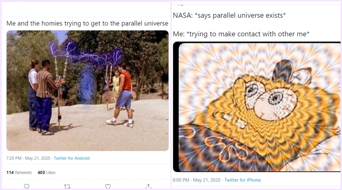 NASA Has Not Found Parallel Universe Yet, But Netizens Have Already  Imagined Themselves in One, Check Funny Memes and Jokes | 👍 LatestLY