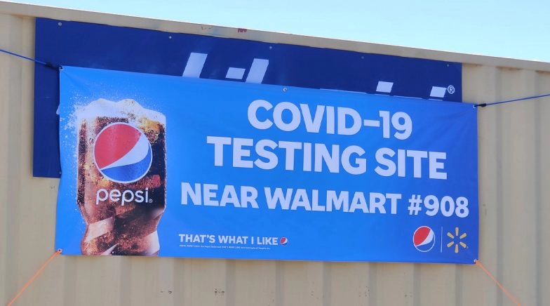 Pepsi Ad About COVID-19 Testing Site Near Walmart Gets Slammed For Promoting Brand 
